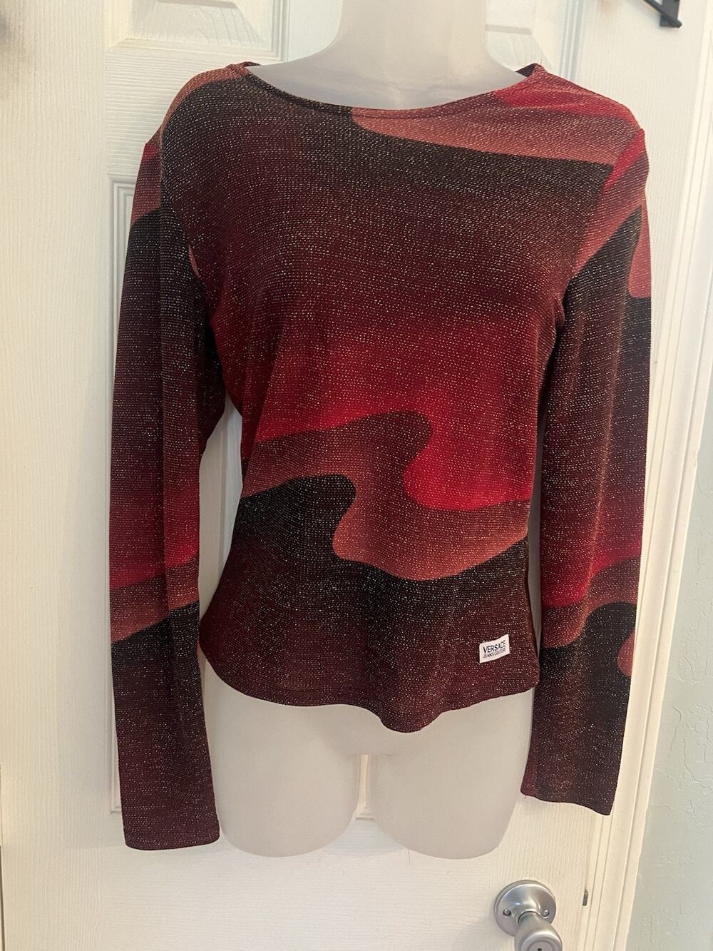 VTG 90’s Versace Knit Top Large